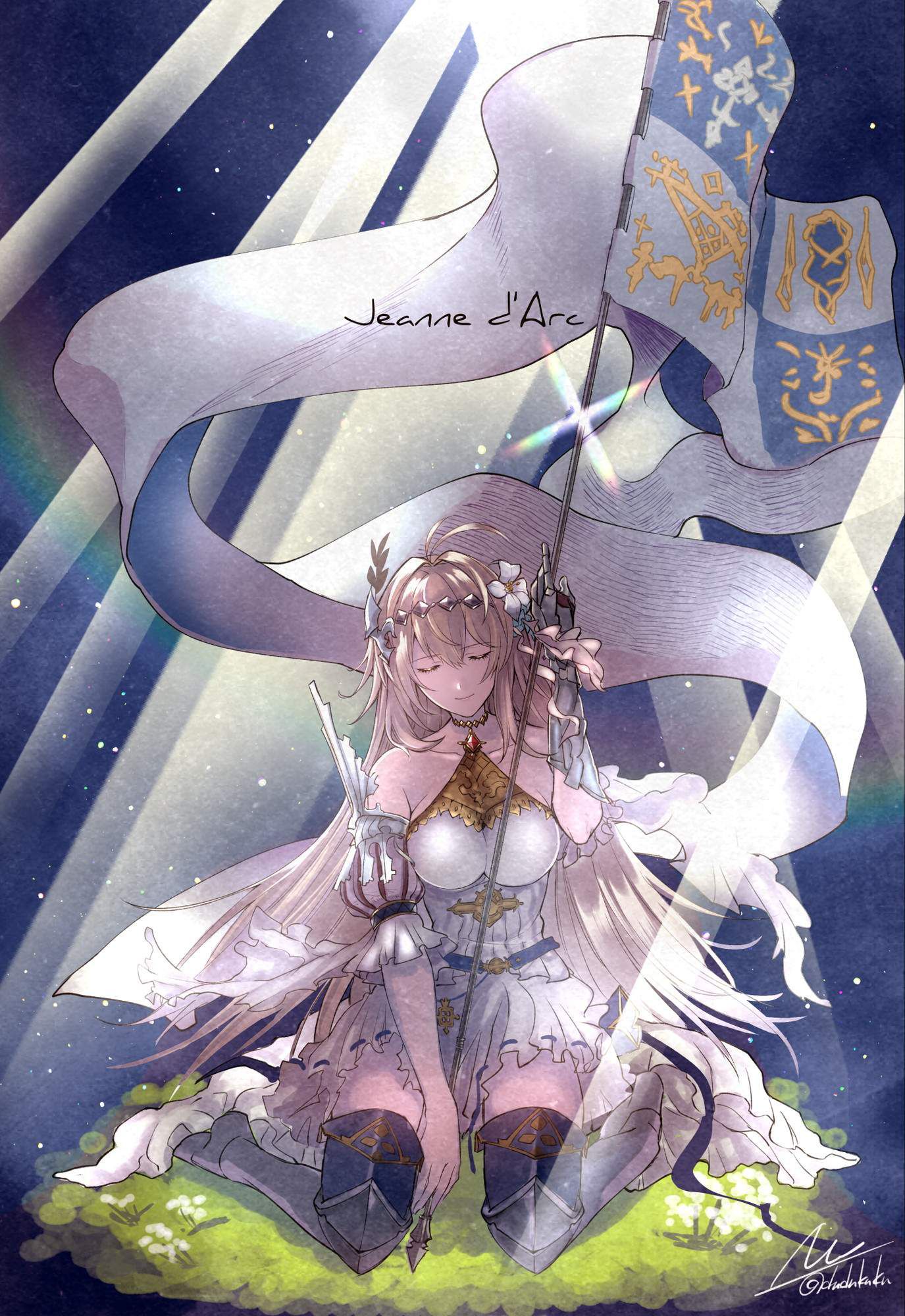 [Granblue Fantasy] I collected the onaneta image of Joan of Arc! ! 14