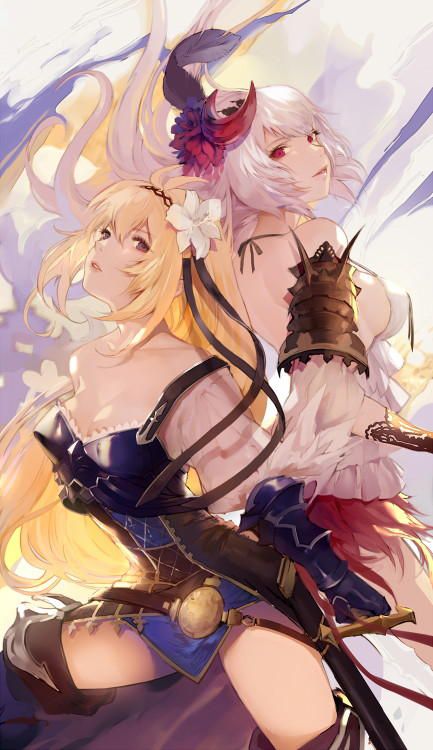 [Granblue Fantasy] I collected the onaneta image of Joan of Arc! ! 19