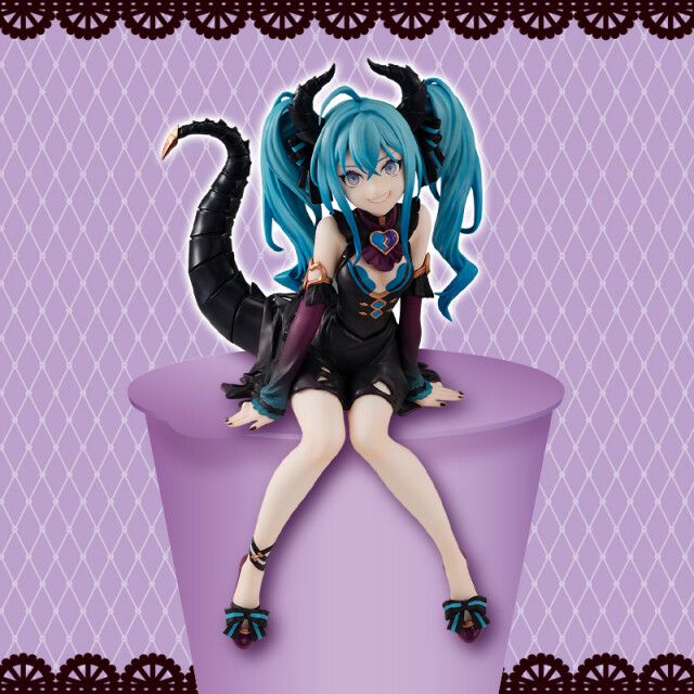 [Hatsune Miku] noodle stopper figure of provocative expression in erotic appearance of vilan version 4