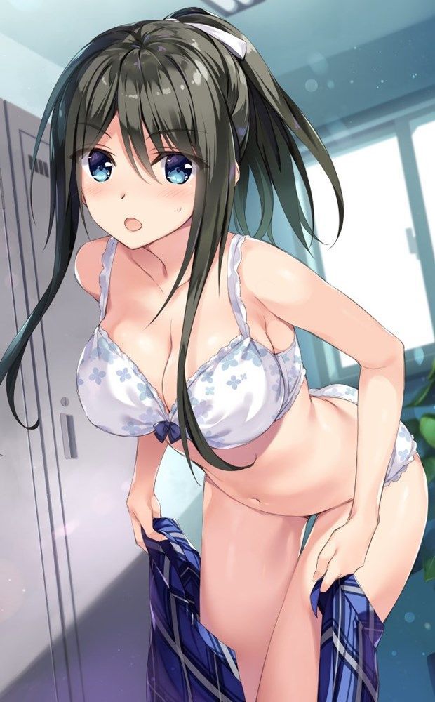 【Secondary erotic】The erotic image of a girl with yamato nadeshiko black hair is here 16