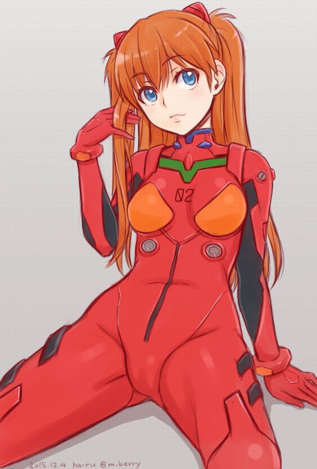 Neon Genesis Evangelion: Asuka's cool and cute secondary erotic images 11