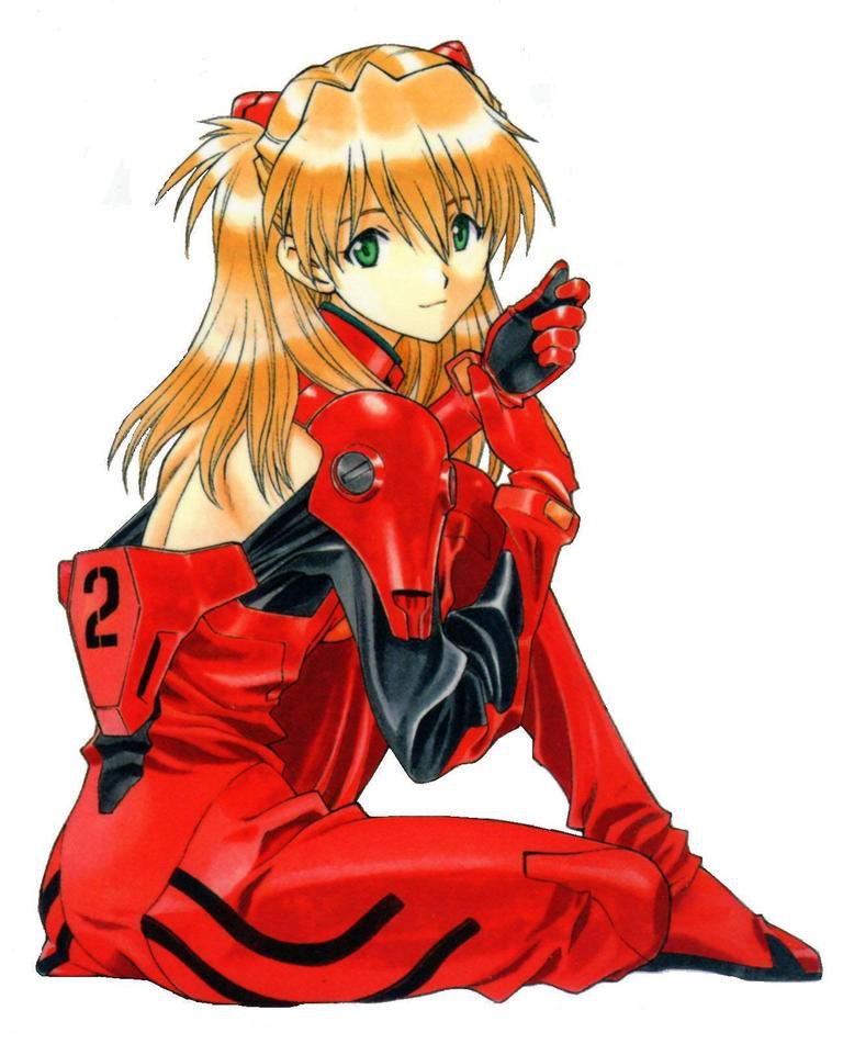Neon Genesis Evangelion: Asuka's cool and cute secondary erotic images 15