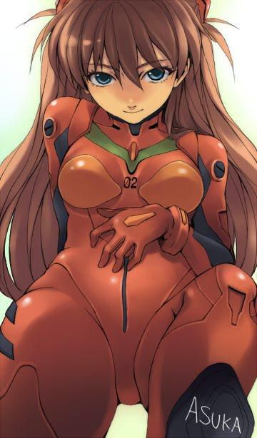 Neon Genesis Evangelion: Asuka's cool and cute secondary erotic images 25