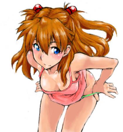 Neon Genesis Evangelion: Asuka's cool and cute secondary erotic images 4