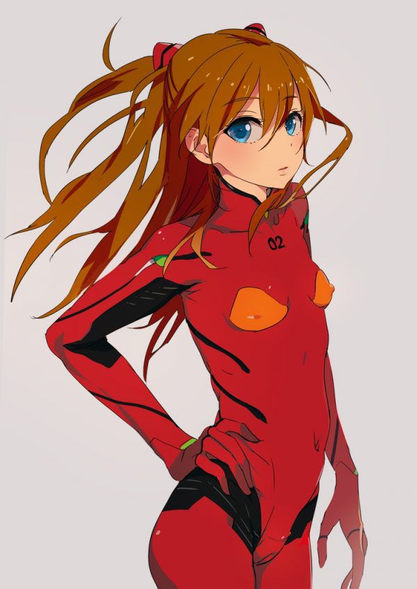Neon Genesis Evangelion: Asuka's cool and cute secondary erotic images 9