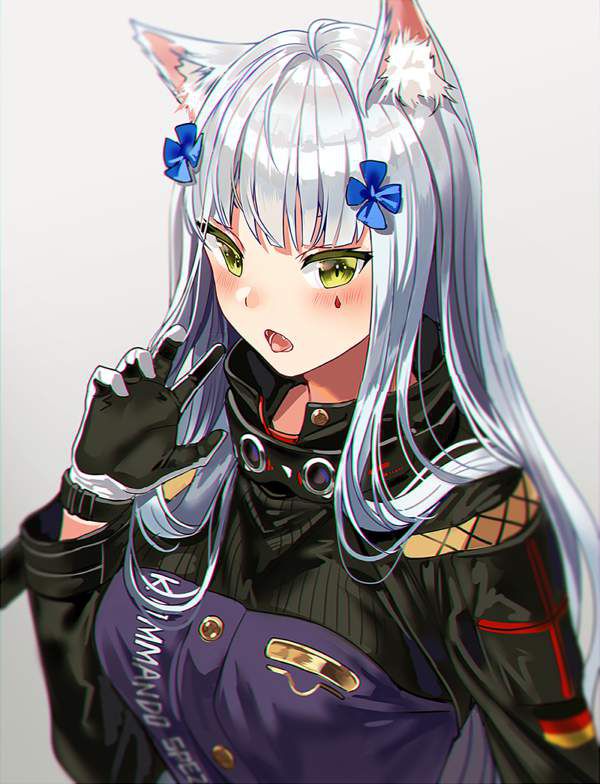 Erotic image Dolls frontline HK416 and A secondary erotic image that makes you want to H like a cartoon 18