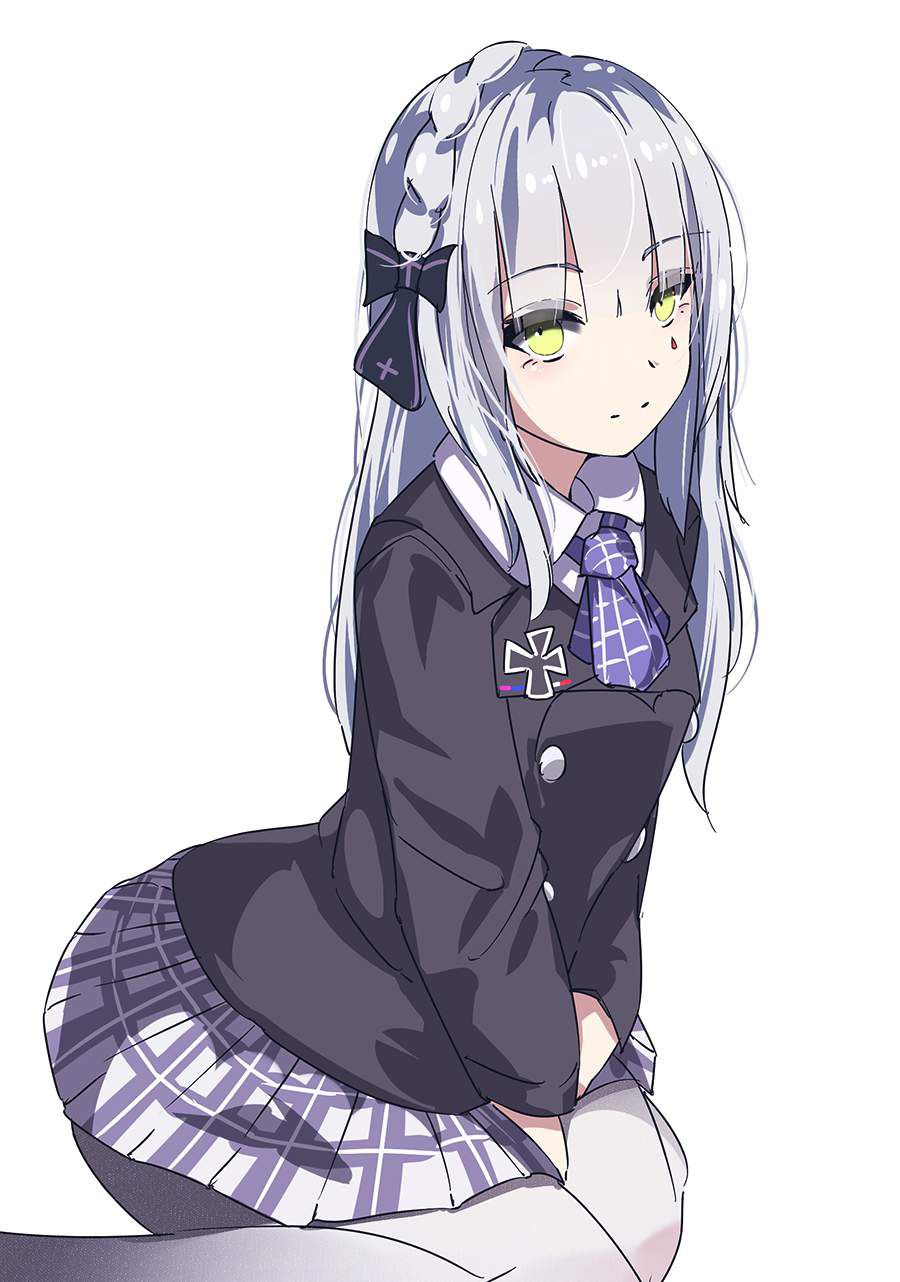 Erotic image Dolls frontline HK416 and A secondary erotic image that makes you want to H like a cartoon 3