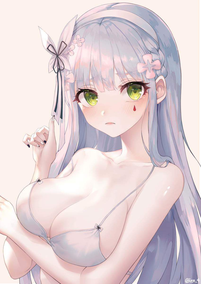 Erotic image Dolls frontline HK416 and A secondary erotic image that makes you want to H like a cartoon 5