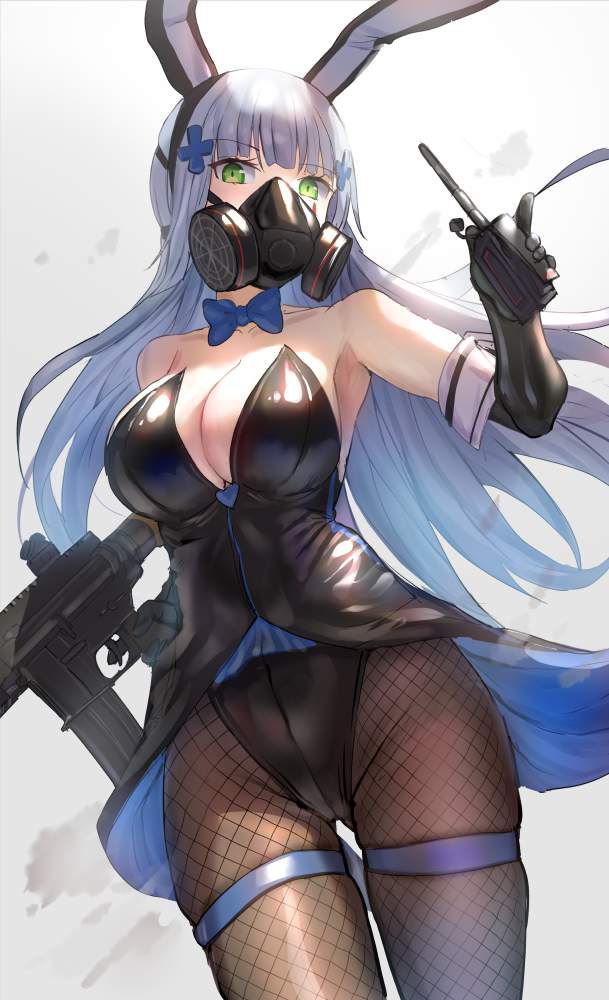 Erotic image Dolls frontline HK416 and A secondary erotic image that makes you want to H like a cartoon 7