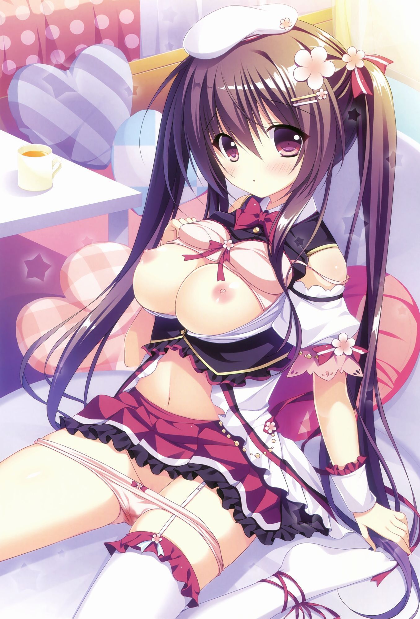 Secondary erotic erotic image of the body of the girl of twin tail is here 7
