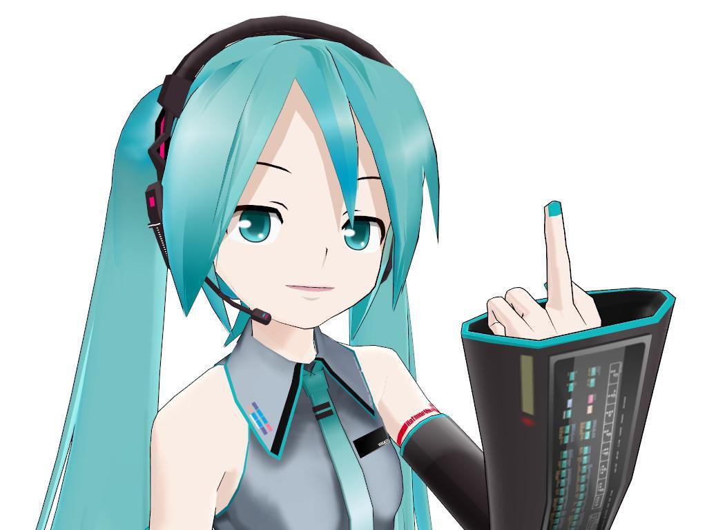 【Erotic image】Character image of Hatsune Miku who wants to refer to the erotic cosplay of vocalist 1