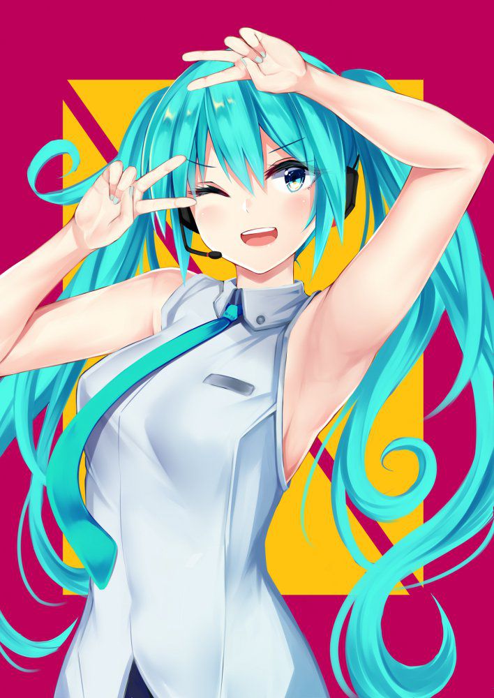 【Erotic image】Character image of Hatsune Miku who wants to refer to the erotic cosplay of vocalist 8