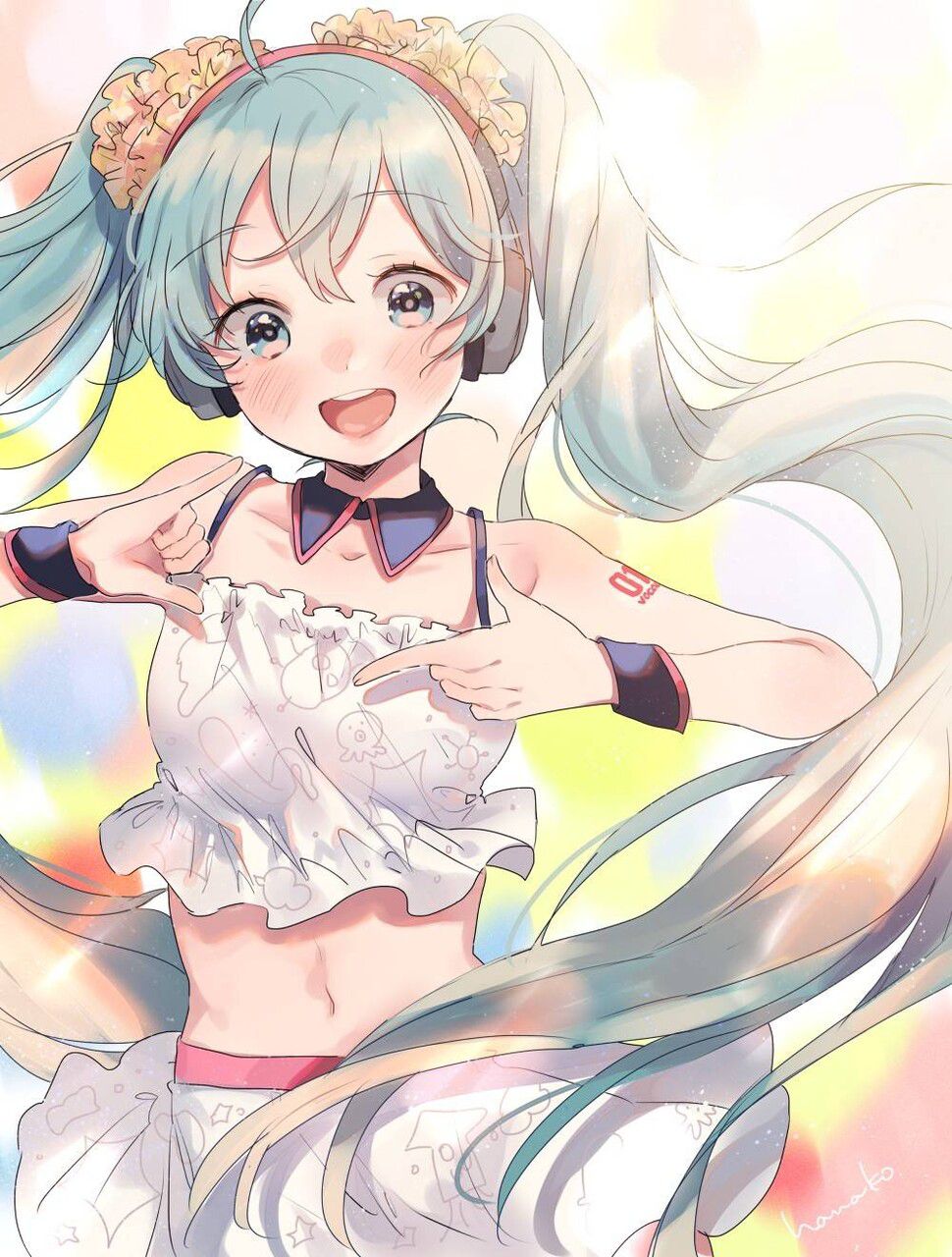 【Erotic image】Character image of Hatsune Miku who wants to refer to the erotic cosplay of vocalist 9