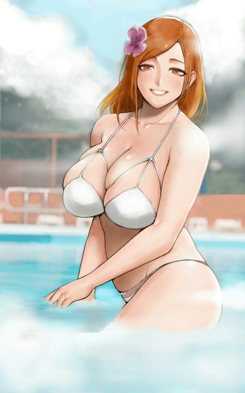 [BLEACH] Was there a secondary erotic image that such a transcendent erotic Orihime Inoue pulls out?! 20
