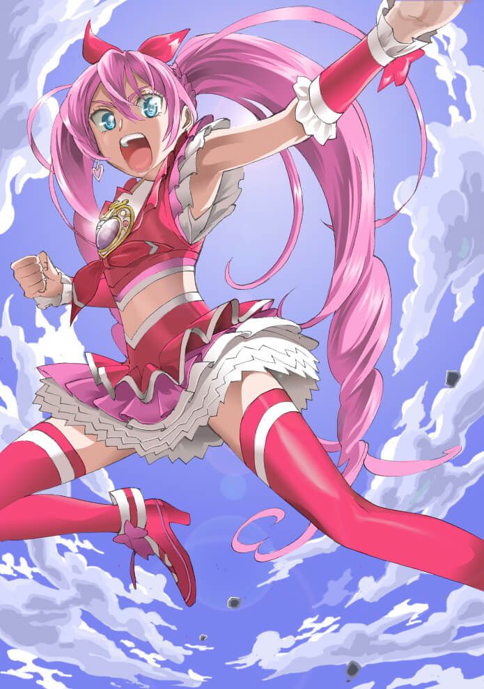 [Precure] immediately pull out with erotic image that wants to suck up the Hojo Hibiki! 3