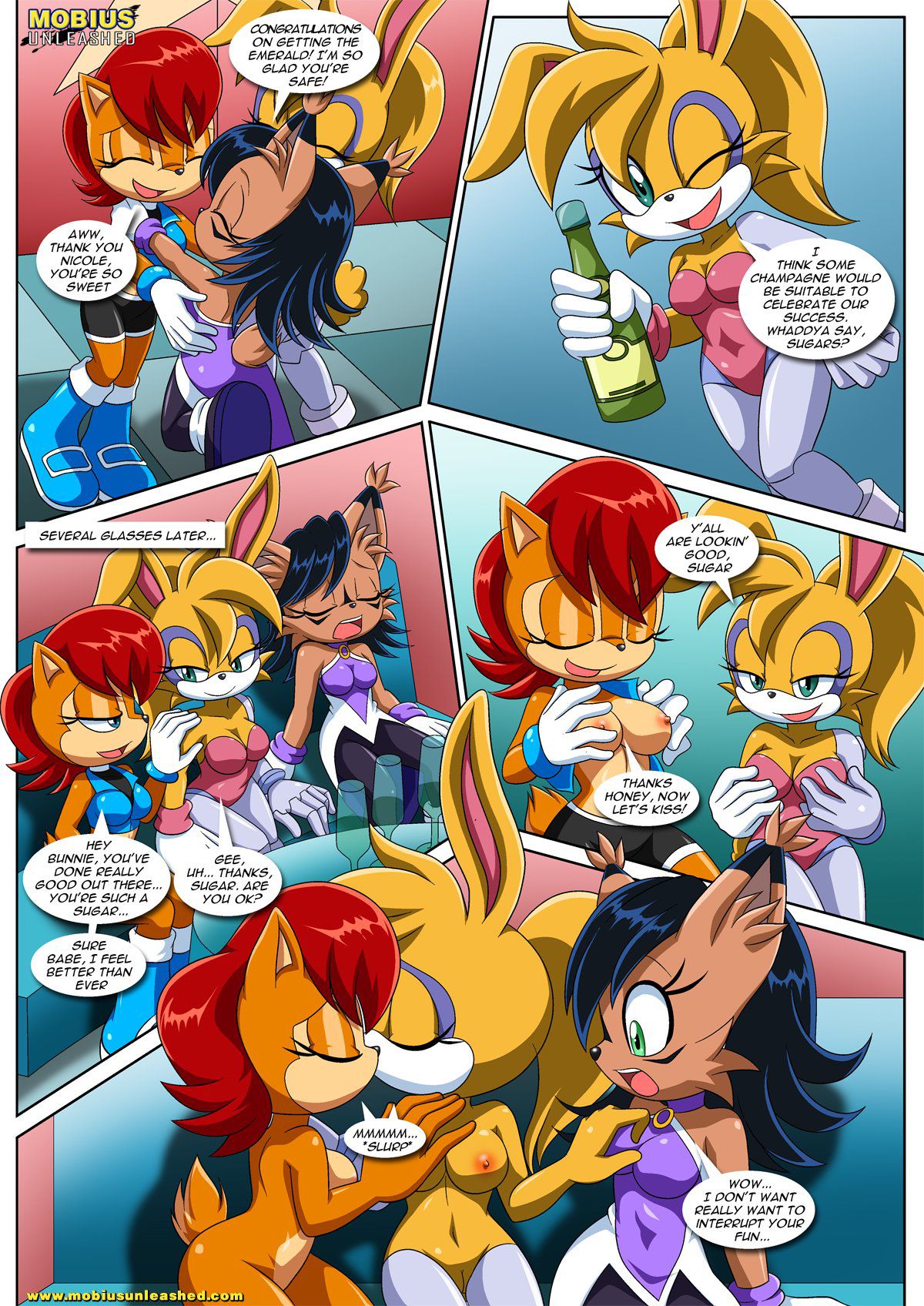 [Palcomix] Sonic Project XXX 4 (Sonic The Hedgehog) [Ongoing] 19