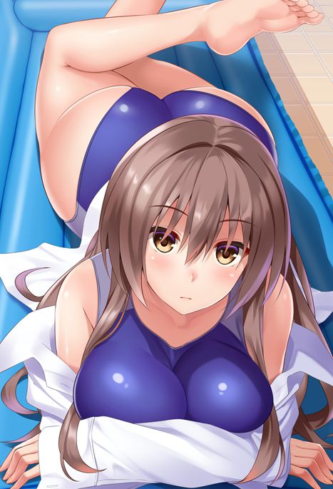 【Secondary erotic】Erotic image of a girl with a nasty body line in a swimsuit is here 18