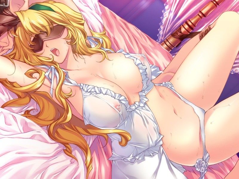 Erotic anime summary Erotic image of a girl who is addicted to blindfold etch [secondary erotic] 12