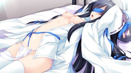 Erotic anime summary Erotic image of a girl who is addicted to blindfold etch [secondary erotic] 27