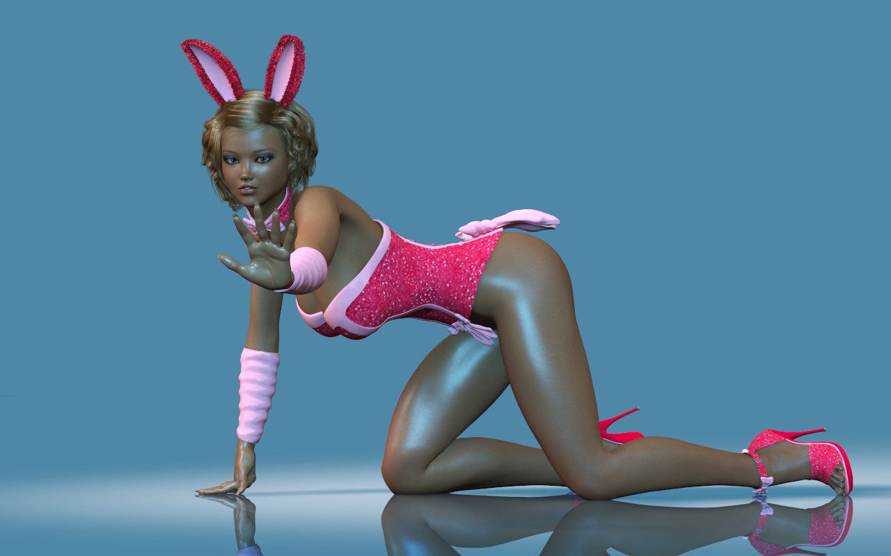 [BobbyTally] Photoshoot: Megan as Bunny Girl 2