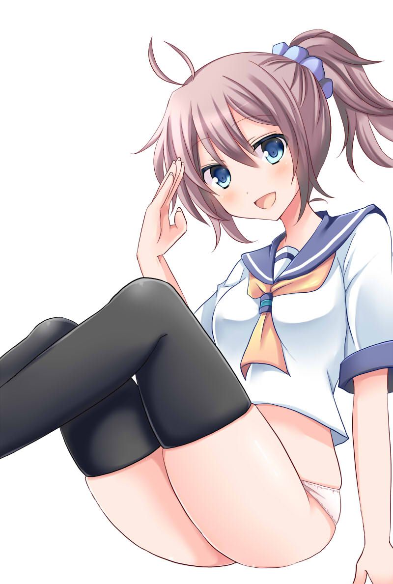 Erotic image that can be pulled out just by imagining Aoba's masturbation figure [Fleet Collection] 1