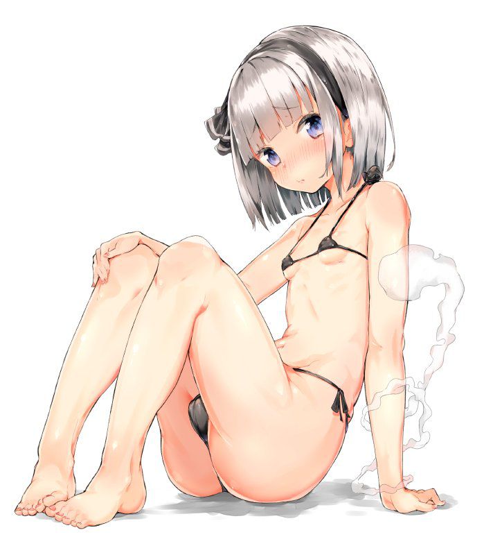 【Secondary erotic】Erotic image of a girl who seems to be porori wearing a micro bikini is here 13