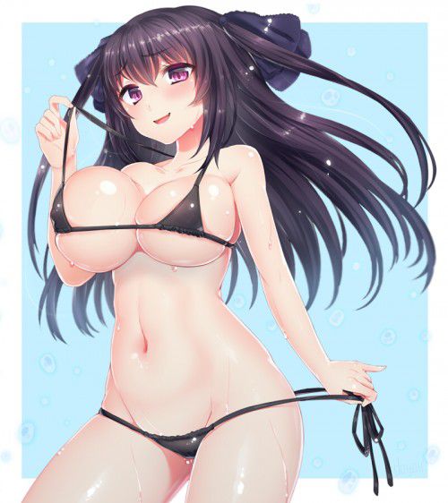 【Secondary erotic】Erotic image of a girl who seems to be porori wearing a micro bikini is here 16