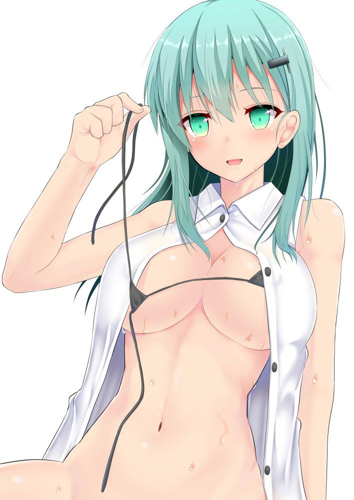 【Secondary erotic】Erotic image of a girl who seems to be porori wearing a micro bikini is here 22