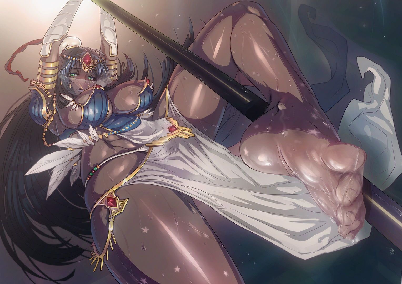 Fate Grand Order: Imagine casters masturbating and immediately pull out secondary erotic images 11