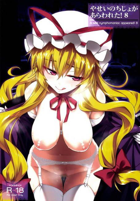 Erotic image that can come off just by imagining the masturbation figure of Yakumo Purple [Touhou Project] 12