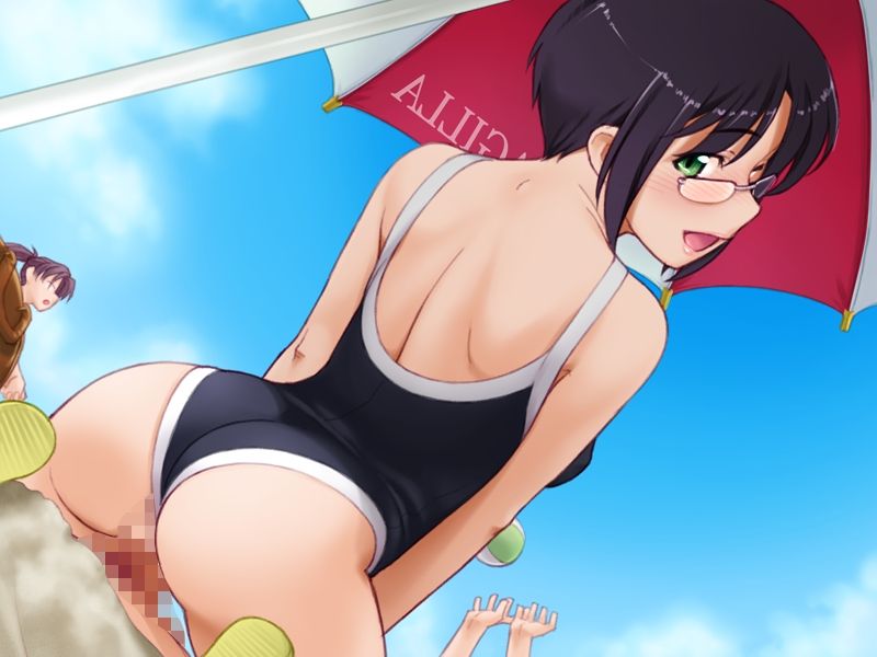 Erotic anime summary Beautiful girls who are wearing cute swimsuits and doing things as it is [secondary erotic] 24
