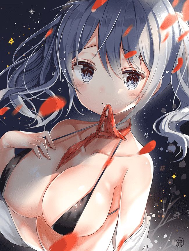 Erotic anime summary Beautiful girls who seduce a man wearing a micro bikini [40 pieces] 19