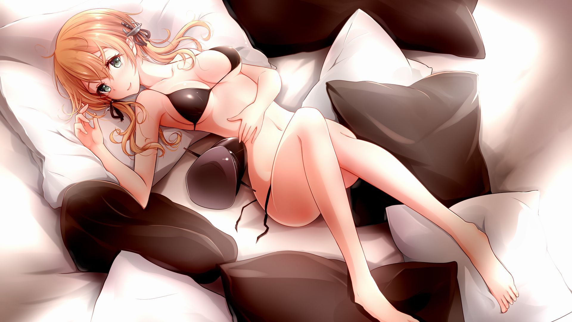 Erotic image that pulls out the prinz of Ahe face that is about to fall into pleasure! [Fleet Collection] 17