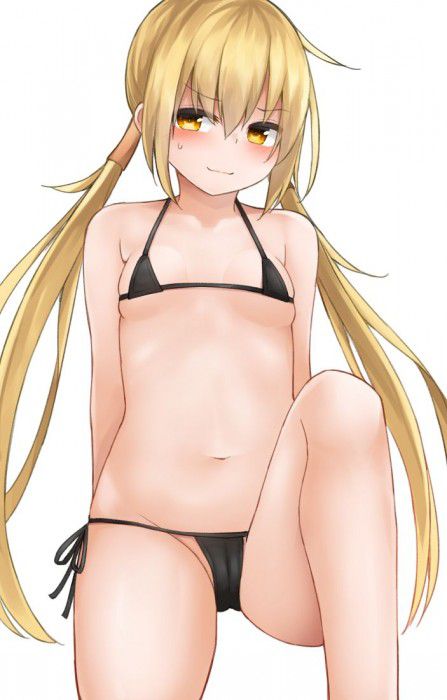 Secondary erotic girl wearing a micro bikini who seems to be porori 17
