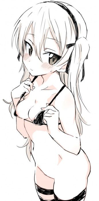 Secondary erotic girl wearing a micro bikini who seems to be porori 21