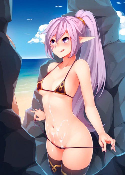 Secondary erotic girl wearing a micro bikini who seems to be porori 26