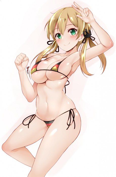 Secondary erotic girl wearing a micro bikini who seems to be porori 5