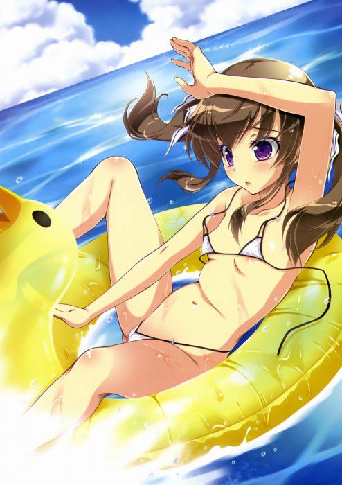 Secondary erotic girl wearing a micro bikini who seems to be porori 7