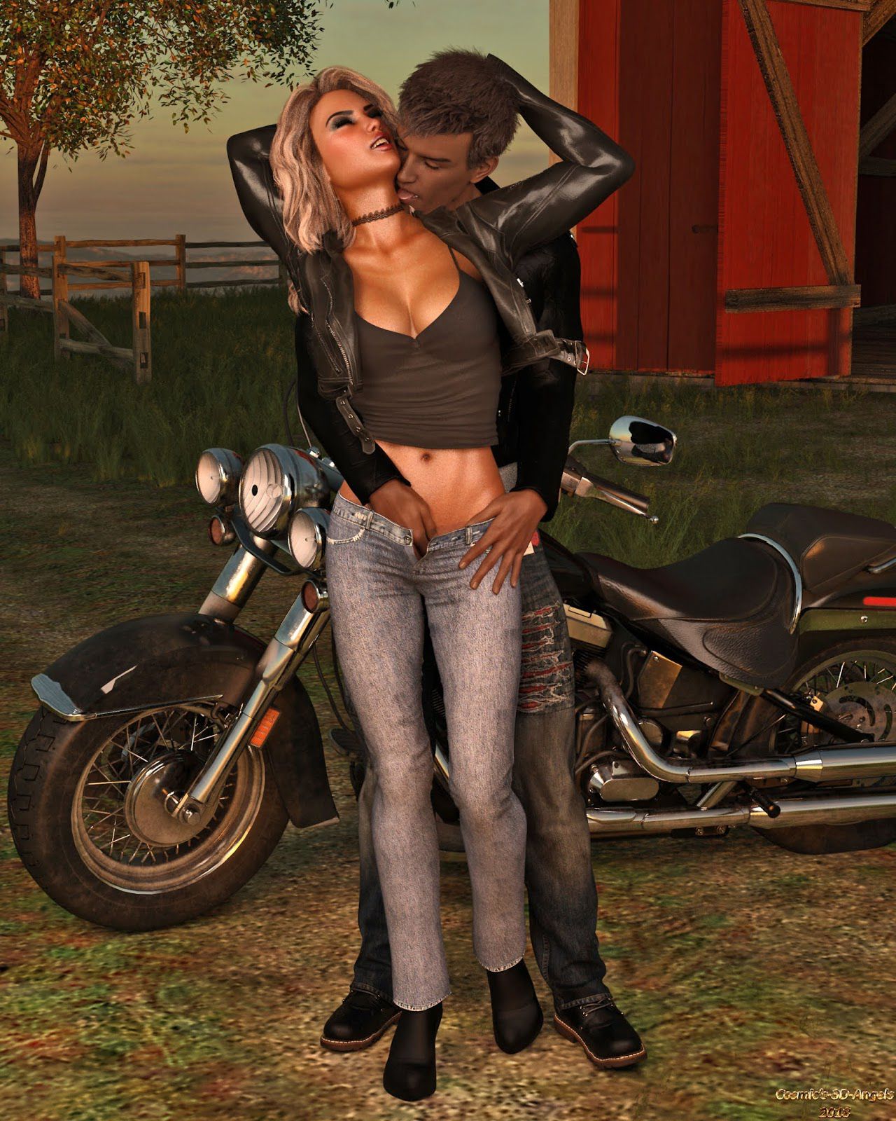 [Cosmics3DAngels] Biker Sex 20