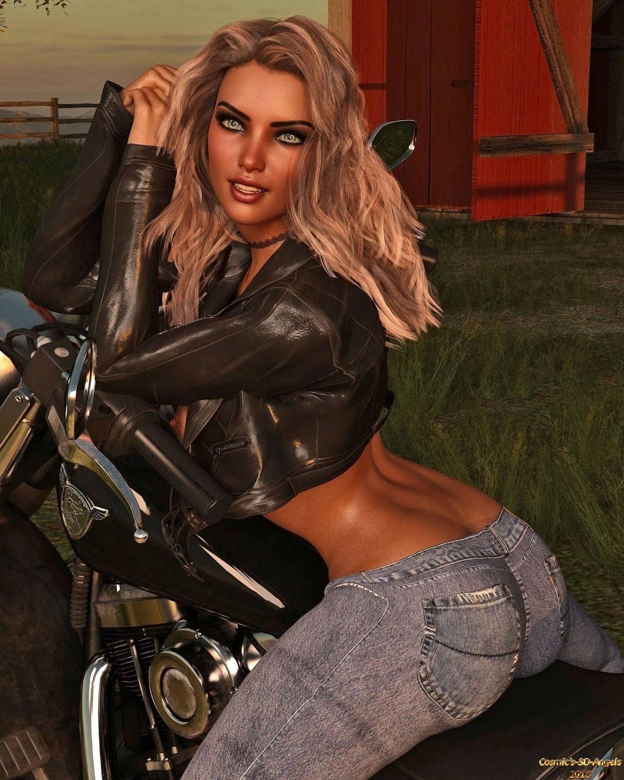 [Cosmics3DAngels] Biker Sex 22