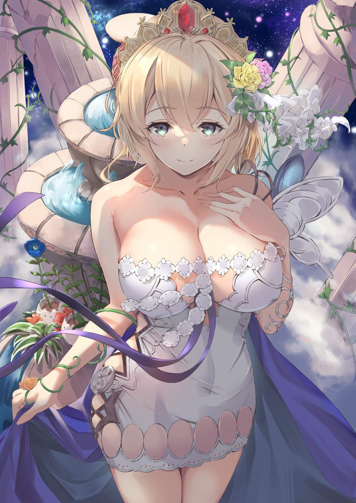 Erotic image of a desperate sexy pose of Europe! [Granblue Fantasy] 14