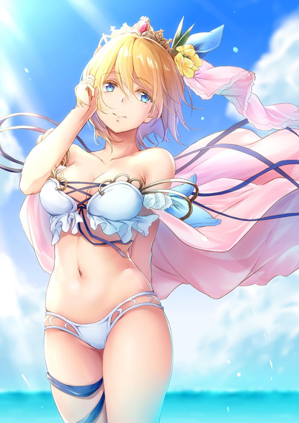 Erotic image of a desperate sexy pose of Europe! [Granblue Fantasy] 6