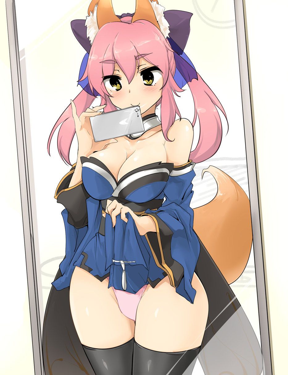 Fate erotic manga immediately pull out in service S ● X in front of Tamamo! - Saddle! 21