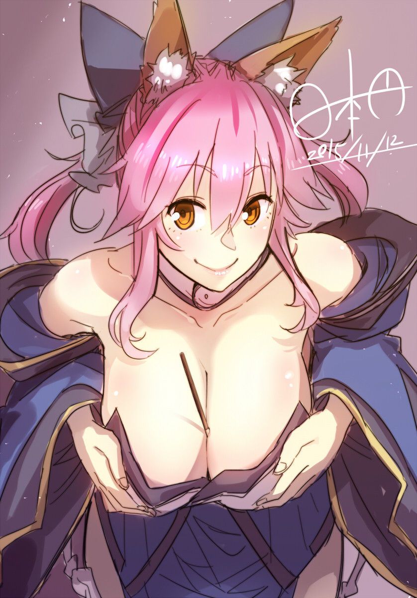 Fate erotic manga immediately pull out in service S ● X in front of Tamamo! - Saddle! 22