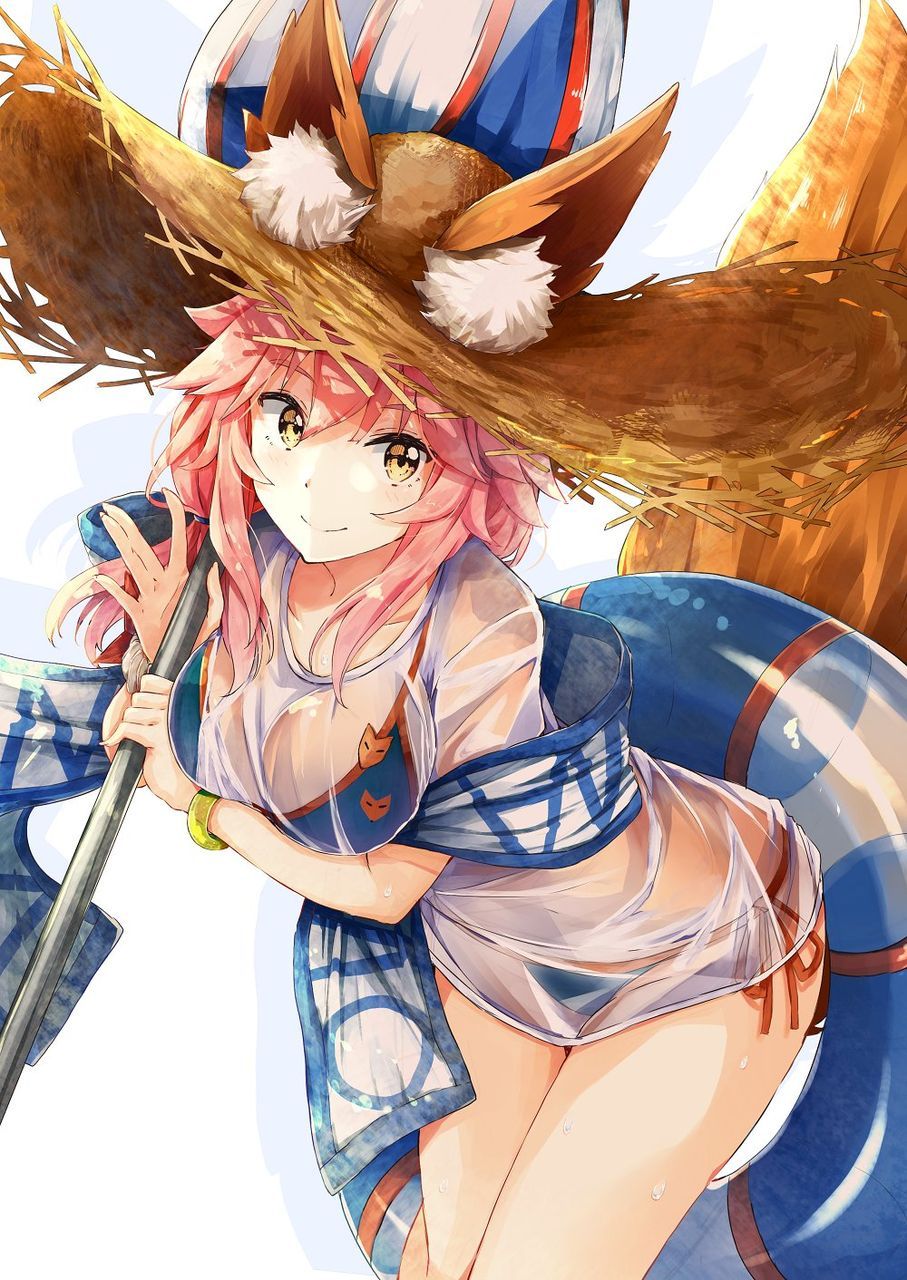 Fate erotic manga immediately pull out in service S ● X in front of Tamamo! - Saddle! 27
