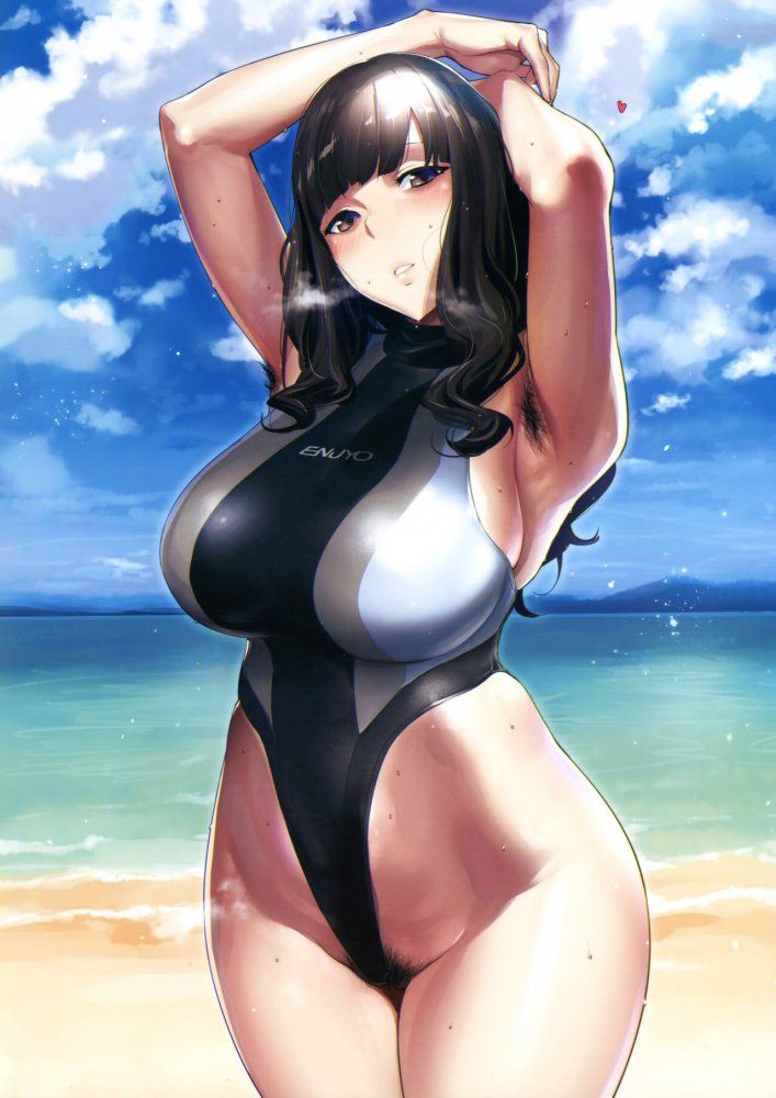 I love the secondary erotic image of the swimming swimsuit. 1