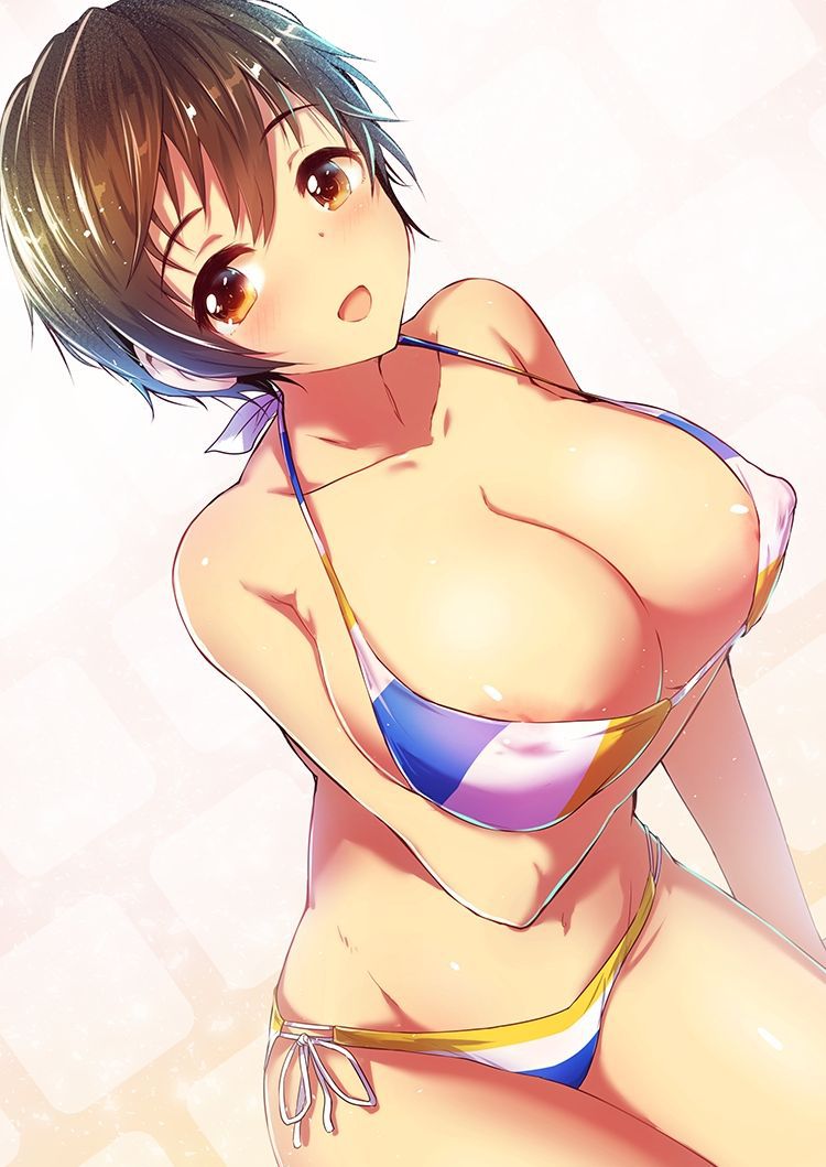 Erotic anime summary Beautiful girls who want to commit at any time wearing swimsuits [secondary erotic] 12