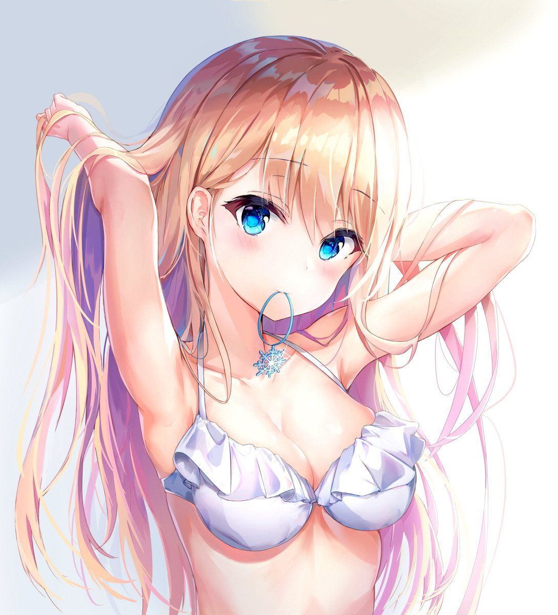 Erotic anime summary Beautiful girls who want to commit at any time wearing swimsuits [secondary erotic] 16