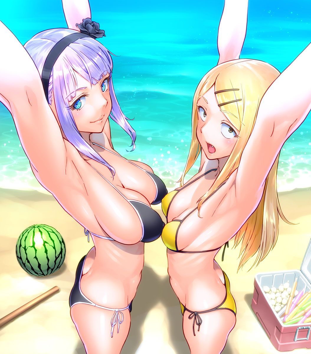 Erotic anime summary Beautiful girls who want to commit at any time wearing swimsuits [secondary erotic] 20