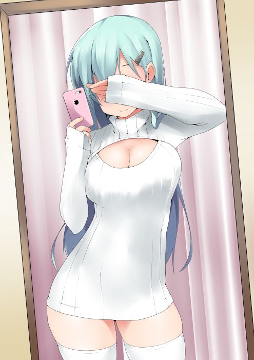 Secondary erotic: This is a secondary image of a girl who is in the middle of taking a selfie or doing something that will make you okaz 15